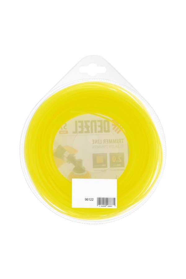 Леска для триммера, квадрат 2 мм х 57 м, блистер Flex cord Denzel