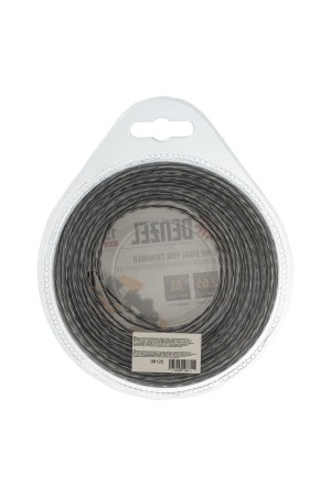 Леска для триммера двухкомпонентная, квадратная 2.65 мм x 15 м Extra cord Denzel