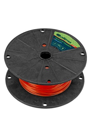 Леска для триммера звезда, на DIN катушке, 2.0 мм х 190 м, Россия Сибртех