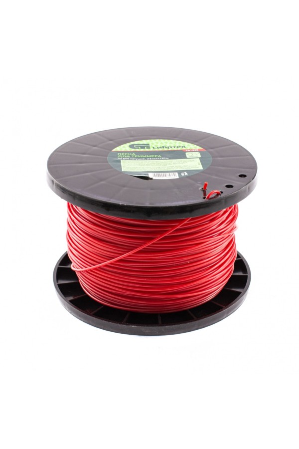 Леска для триммера круглая, на DIN катушке, 2 мм х 190 м, Сибртех