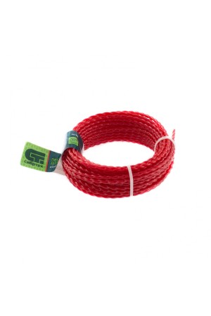 Леска для триммера овальная витая, 3.0 мм х 10 м, Россия Сибртех