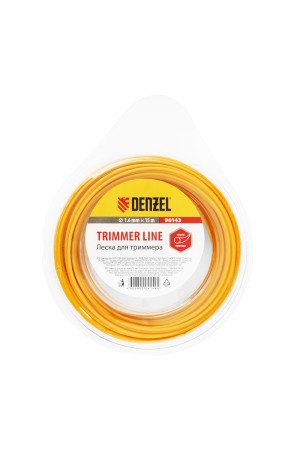 Леска для триммера круглая, 1.6 мм х 15 м Denzel Россия