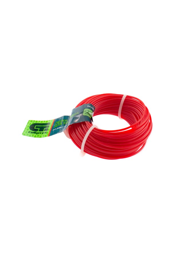 Леска для триммера круглая, 1.6 мм х 15 м, Сибртех