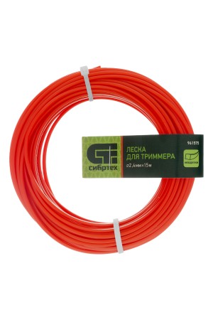 Леска для триммера квадратная, 2.4 мм х 15 м, Россия Сибртех