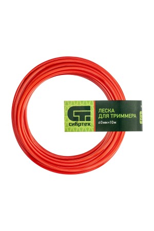 Леска для триммера квадратная, 3.0 мм х 10 м, Россия Сибртех