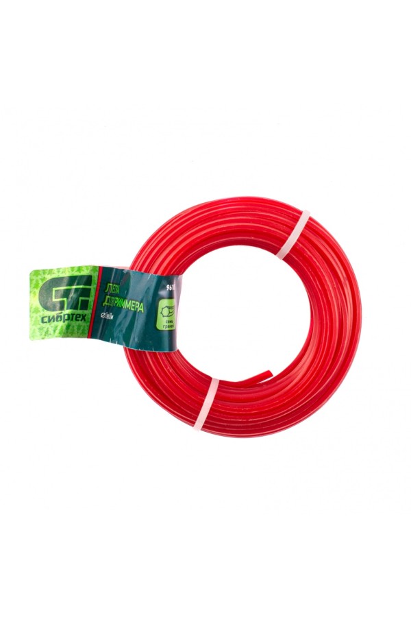 Леска для триммера семь граней, 3.0 мм х 10 м, Сибртех