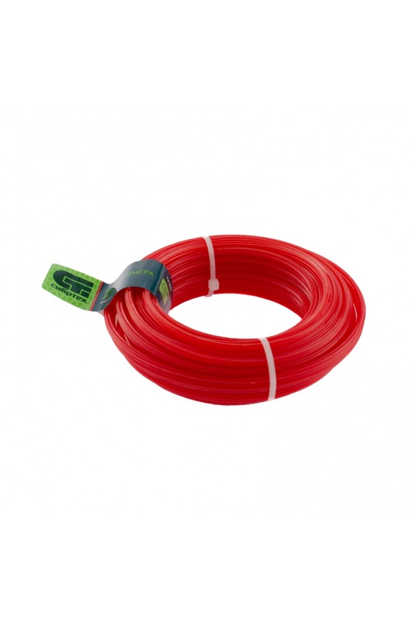 Леска для триммера семь граней, 4.0 мм х 10 м, Сибртех