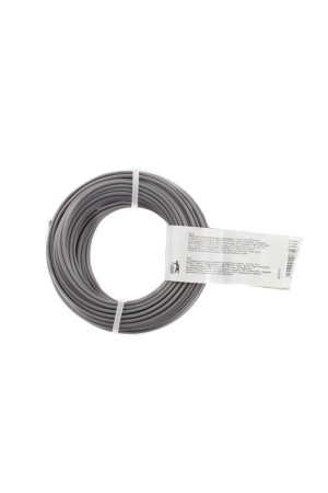 Леска для триммера круглая, армированная алюминием, 1.6 мм х 15 м, Россия Сибртех