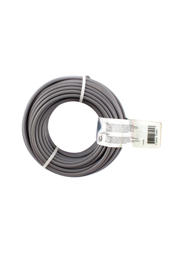 Леска для триммера круглая, армированная алюминием, 3.0 мм х 10 м, Сибртех