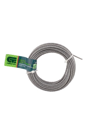 Леска для триммера квадратная витая, армированная алюминием, 3.0 мм х 10 м, Россия Сибртех