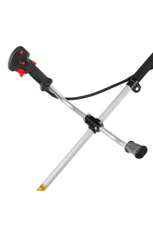 Триммер бензиновый DTS-33, 33 см3, неразъемная штанга, состоит из 2 частей Denzel