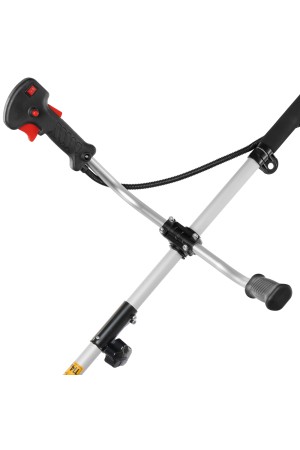 Триммер бензиновый DTS-33S, 33 см3, разъемная штанга, состоит из 2 частей Denzel