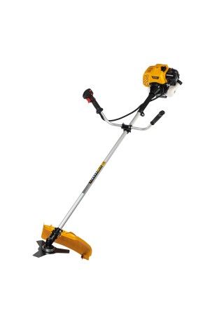 Триммер бензиновый DTS-43, 43 см3, неразъемная штанга, состоит из 2 частей Denzel