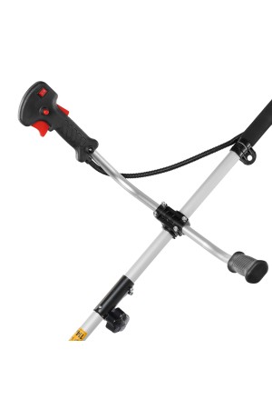 Триммер бензиновый DTS-43S, 43 см3, разъемная штанга, состоит из 2 частей Denzel