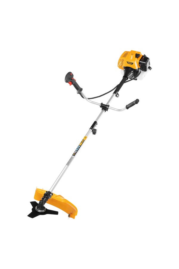 Триммер бензиновый DTS-52S, 52 см3, разъемная штанга, состоит из 2 частей Denzel