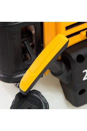 Триммер бензиновый DT 25, 25 см3, 1.3 л. с, неразъемная штанга, состоит из 2 частей Denzel