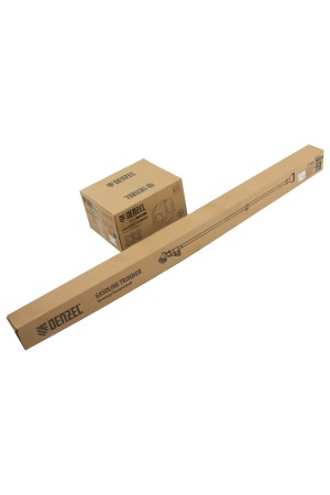 Триммер бензиновый DT 25, 25 см3, 1.3 л. с, неразъемная штанга, состоит из 2 частей Denzel