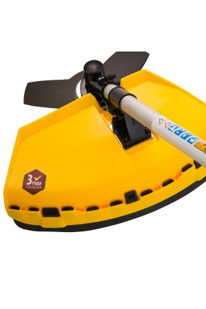 Триммер бензиновый DT 25, 25 см3, 1.3 л. с, неразъемная штанга, состоит из 2 частей Denzel