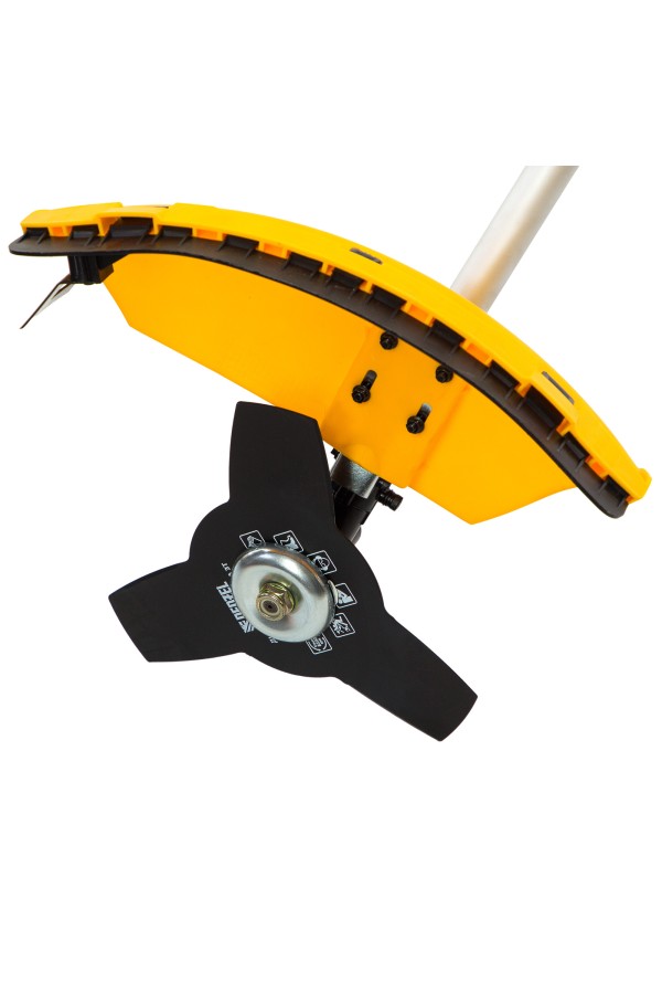 Триммер бензиновый DT 25, 25 см3, 1.3 л. с, неразъемная штанга, состоит из 2 частей Denzel