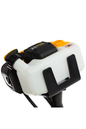 Триммер бензиновый DT 25, 25 см3, 1.3 л. с, неразъемная штанга, состоит из 2 частей Denzel