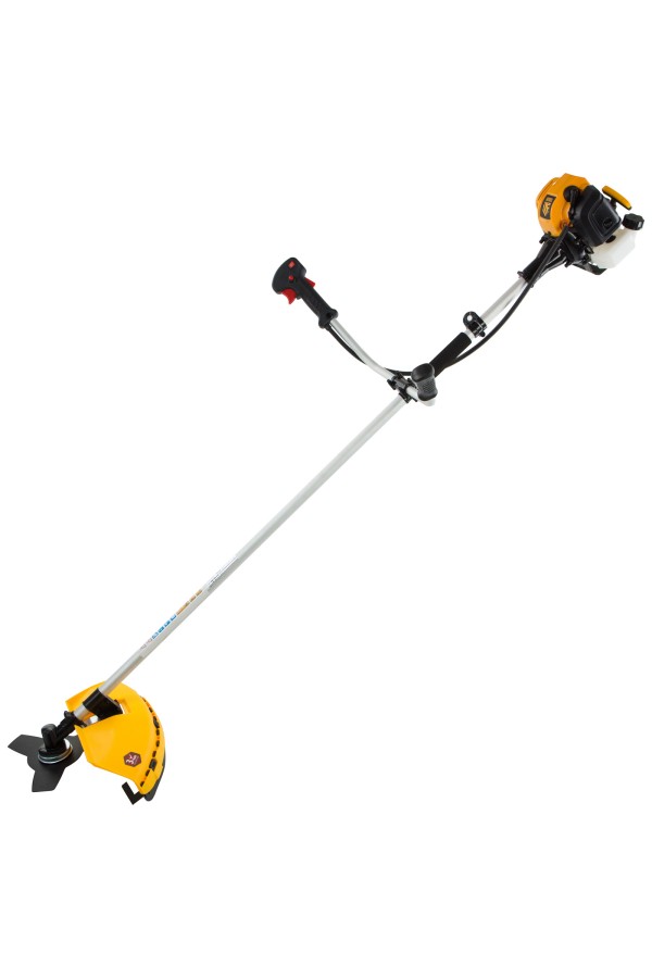 Триммер бензиновый DT 25, 25 см3, 1.3 л. с, неразъемная штанга, состоит из 2 частей Denzel
