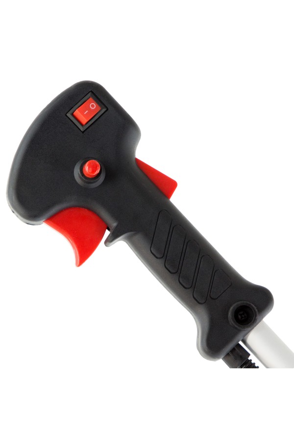 Триммер бензиновый DT 33, 33 см3, 1.8 л. с, неразъемная штанга, состоит из 2 частей Denzel