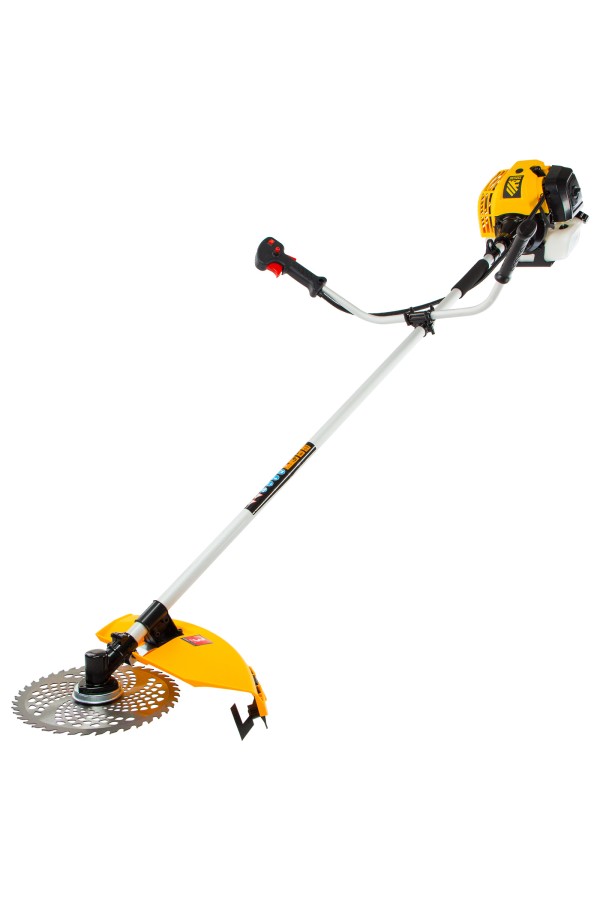 Триммер бензиновый DT 33, 33 см3, 1.8 л. с, неразъемная штанга, состоит из 2 частей Denzel