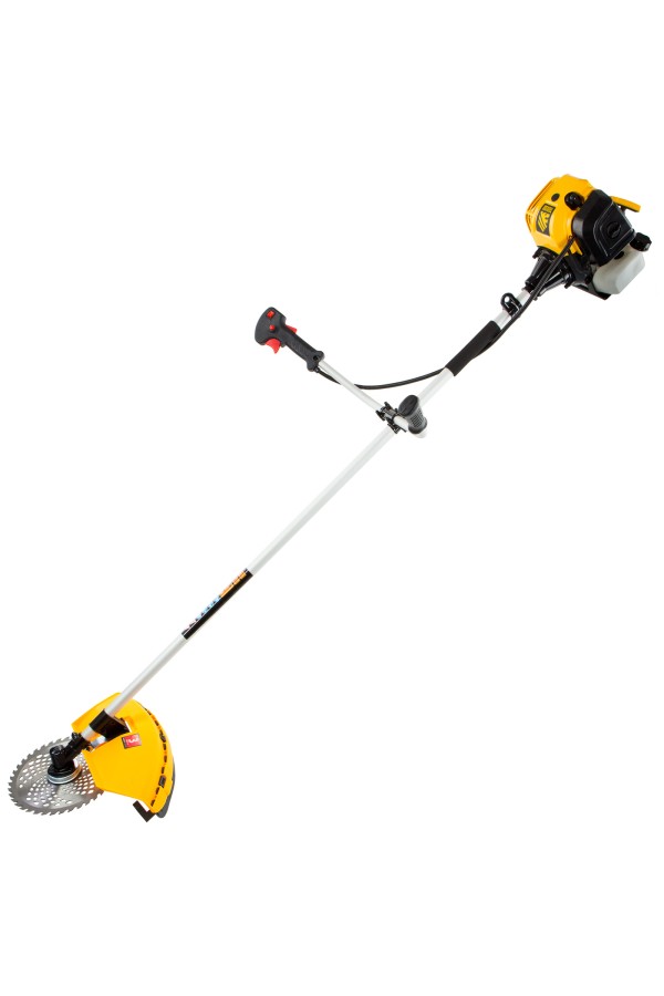 Триммер бензиновый DT 33, 33 см3, 1.8 л. с, неразъемная штанга, состоит из 2 частей Denzel