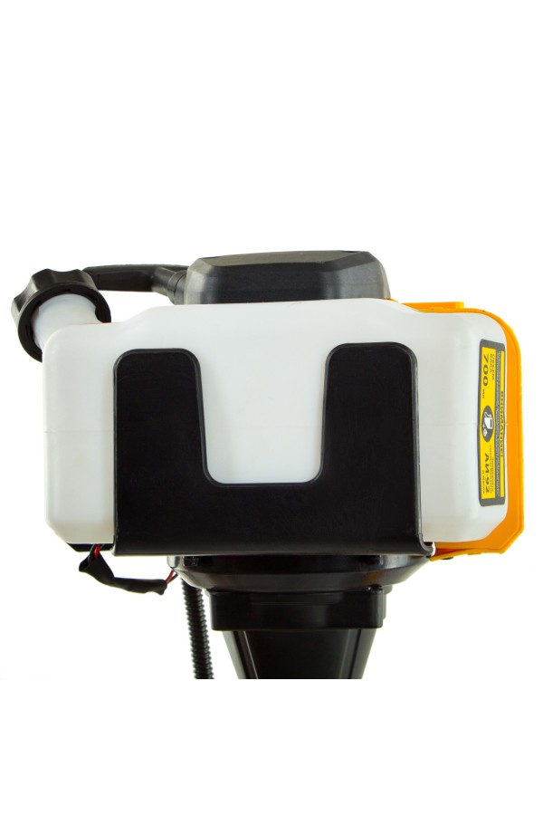 Триммер бензиновый DT 33, 33 см3, 1.8 л. с, неразъемная штанга, состоит из 2 частей Denzel