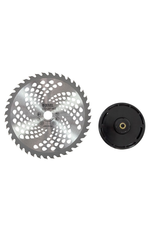 Триммер бензиновый DT 33S, 33 см3, 1.8 л. с, разъемная штанга, состоит из 2 частей Denzel