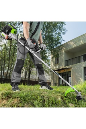 Триммер бензиновый ТС-2500Н, 43 см3, неразъемная штанга, состоит из 2 частей Сибртех