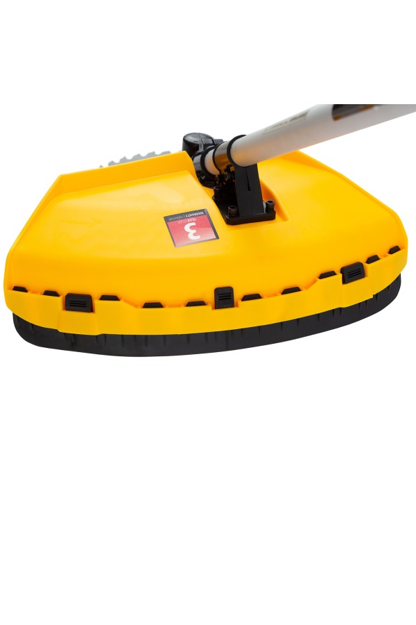 Триммер бензиновый DT 43, 43 см3, 2.5 л. с, неразъемная штанга, состоит из 2 частей Denzel