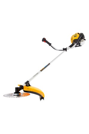 Триммер бензиновый DT 43, 43 см3, 2.5 л. с, неразъемная штанга, состоит из 2 частей Denzel