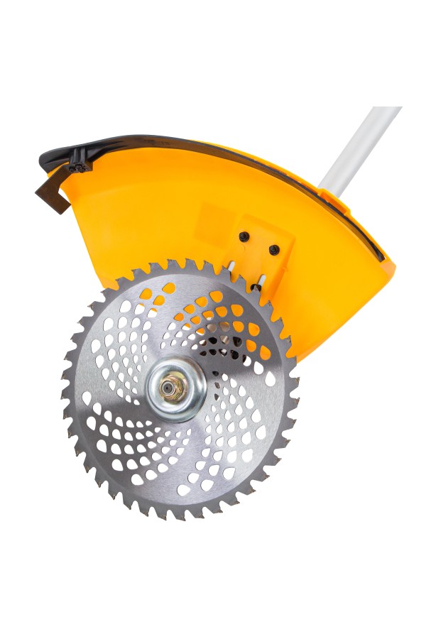 Триммер бензиновый DT 43, 43 см3, 2.5 л. с, неразъемная штанга, состоит из 2 частей Denzel