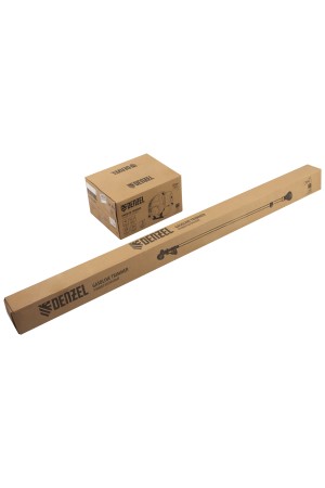 Триммер бензиновый DT 43, 43 см3, 2.5 л. с, неразъемная штанга, состоит из 2 частей Denzel