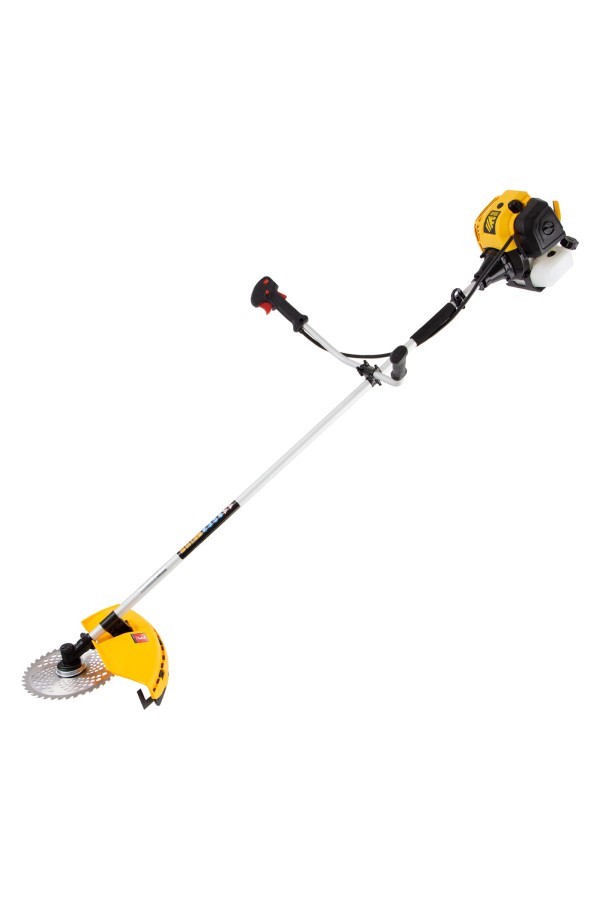 Триммер бензиновый DT 43, 43 см3, 2.5 л. с, неразъемная штанга, состоит из 2 частей Denzel