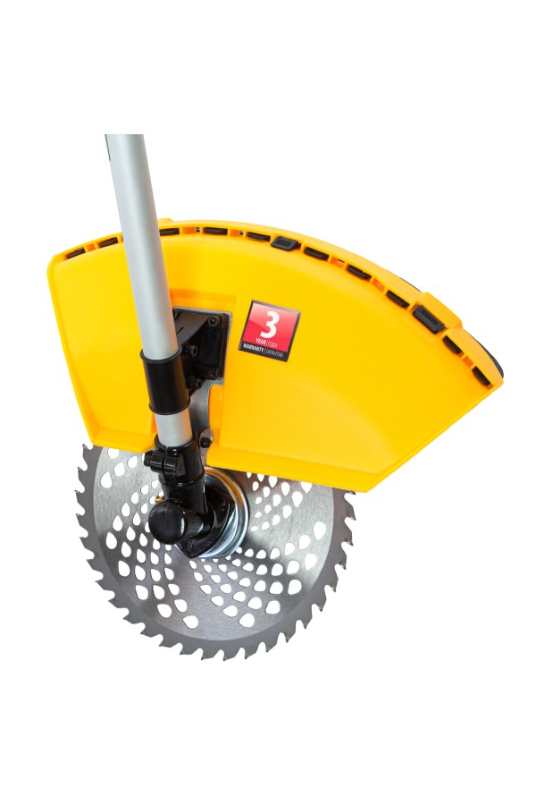 Триммер бензиновый DT 43, 43 см3, 2.5 л. с, неразъемная штанга, состоит из 2 частей Denzel