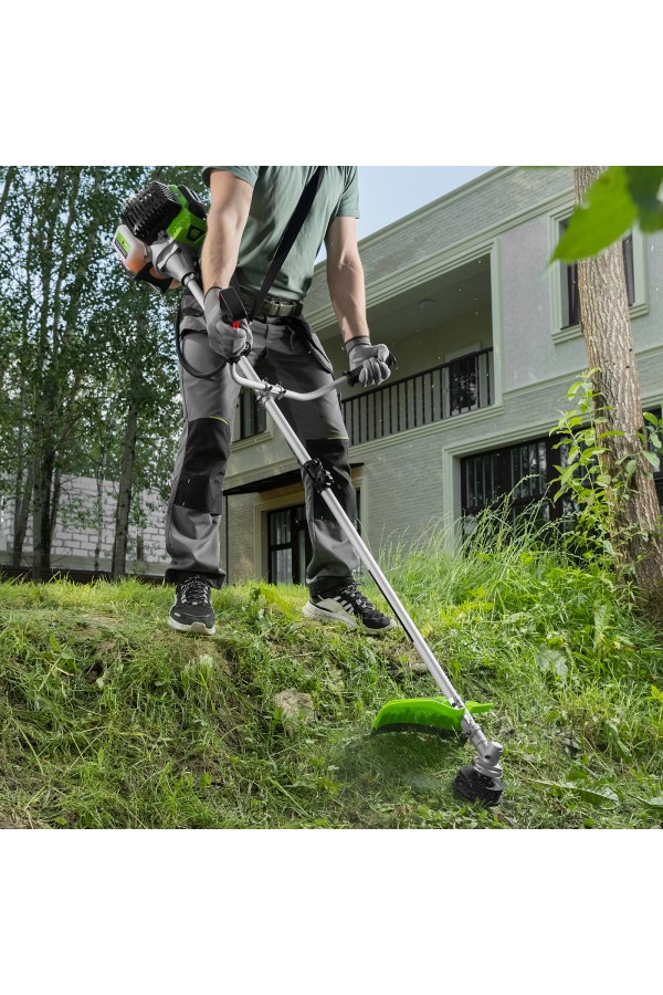 Триммер бензиновый ТС-2500Р, 43 см3, разъемная штанга, состоит из 2 частей Сибртех