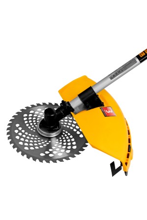 Триммер бензиновый DT 43S, 43 см3, 2.5 л. с, разъемная штанга, состоит из 2 частей Denzel