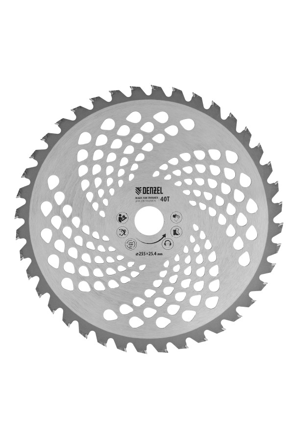 Триммер бензиновый DT 43S, 43 см3, 2.5 л. с, разъемная штанга, состоит из 2 частей Denzel