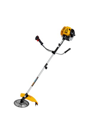 Триммер бензиновый DT 43S, 43 см3, 2.5 л. с, разъемная штанга, состоит из 2 частей Denzel