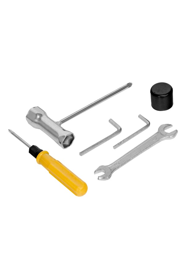 Триммер бензиновый DT 43S, 43 см3, 2.5 л. с, разъемная штанга, состоит из 2 частей Denzel