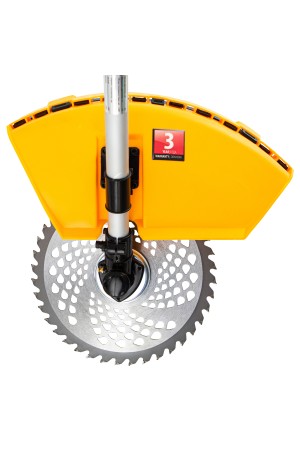 Триммер бензиновый DT 52, 52 см3, 3 л. с, неразъемная штанга, состоит из 2 частей Denzel