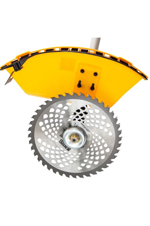 Триммер бензиновый DT 52, 52 см3, 3 л. с, неразъемная штанга, состоит из 2 частей Denzel