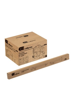 Триммер бензиновый ТС-3000Р, 52 см3, разъемная штанга, состоит из 2 частей Сибртех