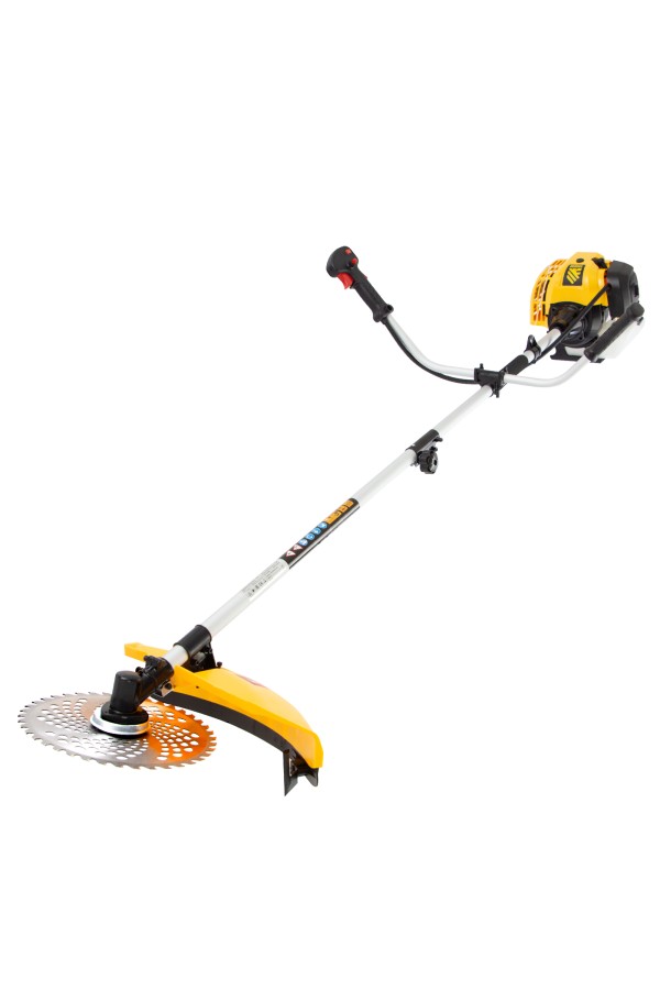 Триммер бензиновый DT 52S, 52 см3, 3 л. с, разъемная штанга, состоит из 2 частей Denzel
