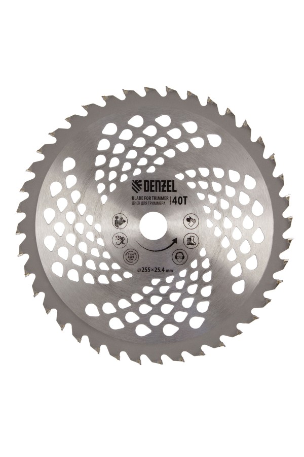 Триммер бензиновый DT 52S, 52 см3, 3 л. с, разъемная штанга, состоит из 2 частей Denzel