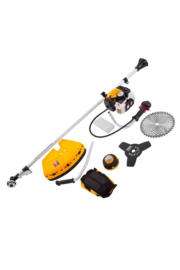 Триммер бензиновый DGT 250, 25 см3, 1.3 л. с, неразъемная штанга, состоит из 2 частей Denzel