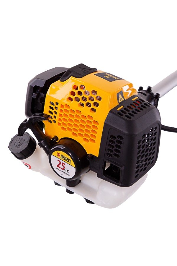 Триммер бензиновый DGT 250, 25 см3, 1.3 л. с, неразъемная штанга, состоит из 2 частей Denzel