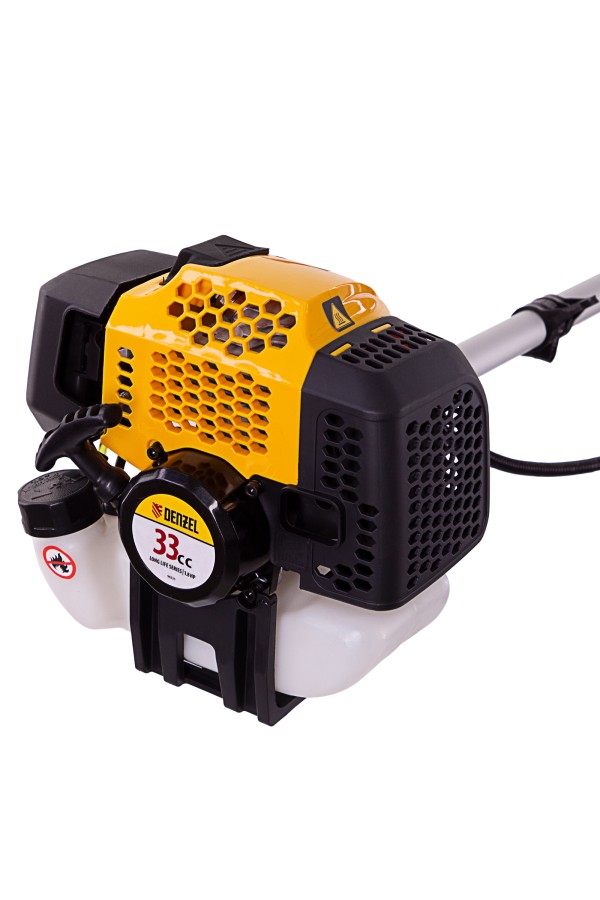 Триммер бензиновый DGT 330S, 33 см3, 1.8 л. с, разъемная штанга, состоит из 2 частей Denzel